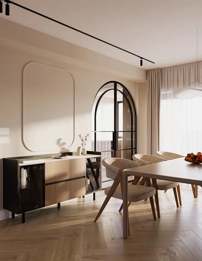 Custom interior design project in Skopje North Macedonia