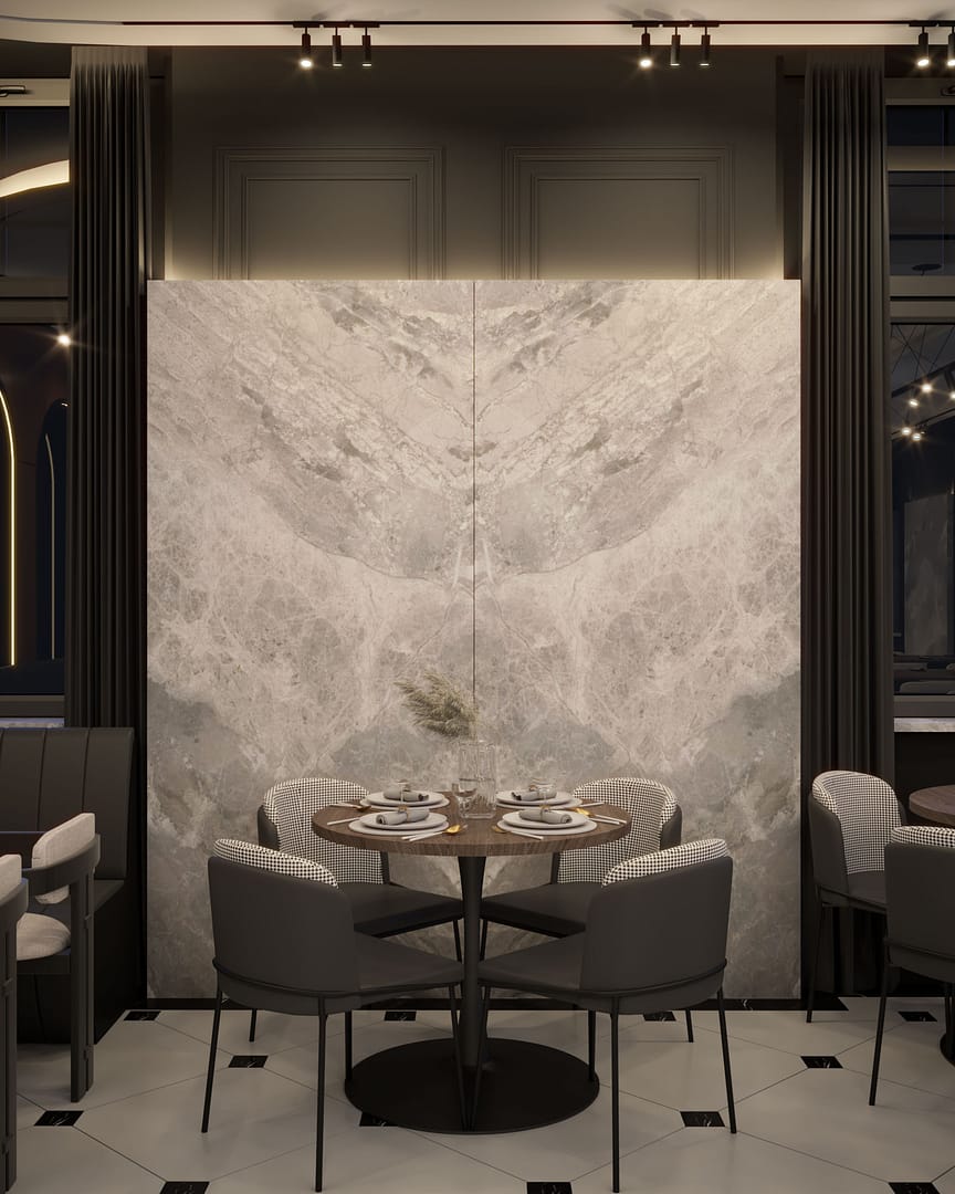 Modern apartment interior design