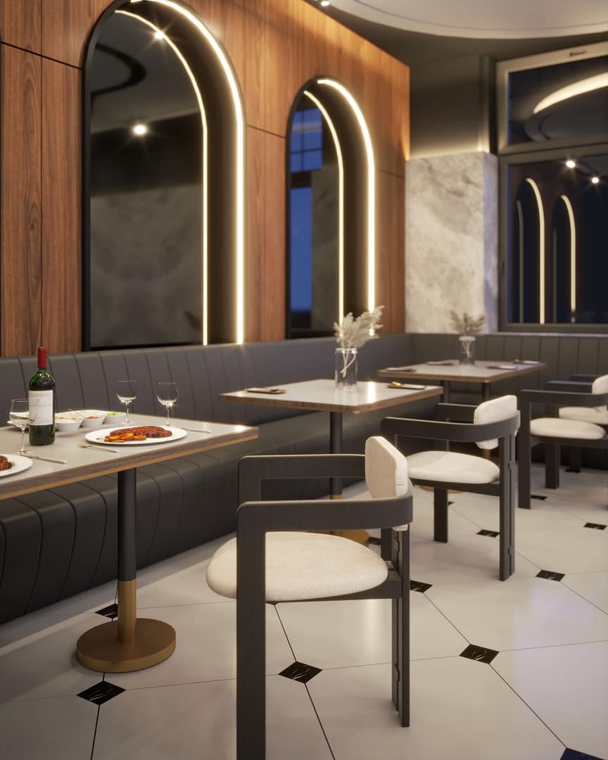 Modern Restaurant Design - GVRL Architects