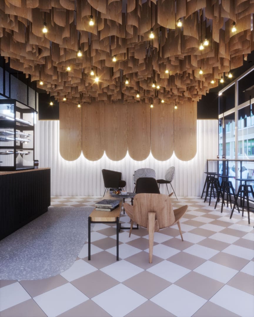 Modern apartment interior design