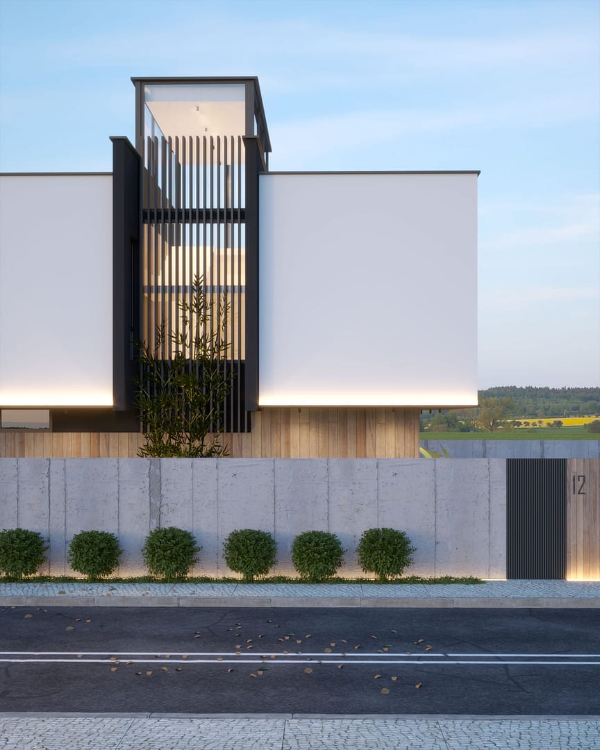 bardovci house sitting area dentist design