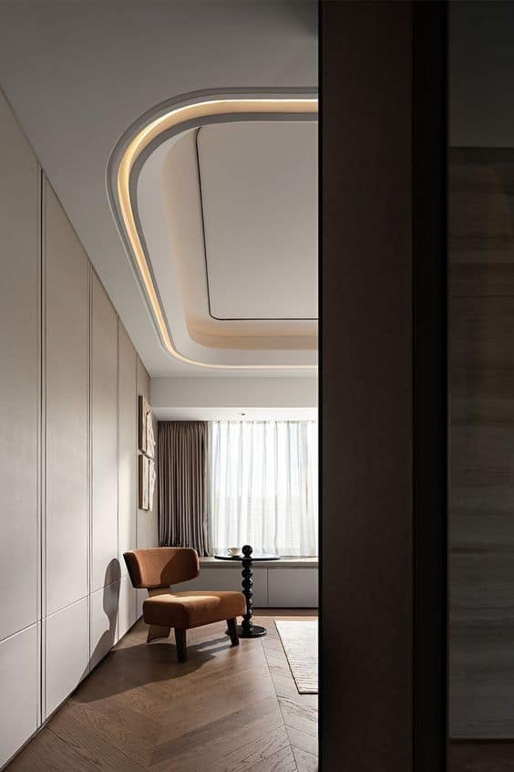 спуштен плафон дизајн